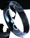 *BLACK* Elegant 100% Natural Jade Agate Bracelet Bangle 