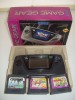 CONSOLA SEGA GAME GEAR CON CAJA Y TRES JUEGOS  