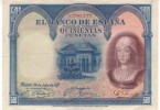 500 pesetas 1927  