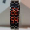 Red LED Digital Watch Lava Style mens sports GIFT N1 B 