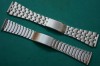 VINTAGE 60S 70S STAINLESS STEEL WATCH BANDS 22MM X 2  