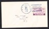 Naval Cover USS HATFIELD DD-231 Gibraltar BP 