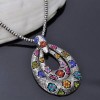 Swarovski Crystal Tibet Silver Pendant Necklace Bb545 