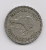 NEW  ZEALAND   ONE FLORIN  1950 