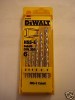 2x DT5940 DEWALT 6 PIECE EXTREME COBALT DRILL SET 2-8MM 