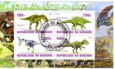 Burundi 2010  Allosaurus-Unenlagia-Huayang......Fg. 2/4 