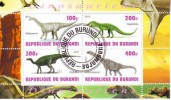 Burundi 2010  SBellusaurus-Dollodon-Eupark......Fg. 4/4 