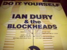 IAN DURY /DO IT YOURSELF + INNER SLEEVE /MINT VINYL /LP 