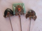 3 CZECH HATPINS  S-19 