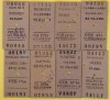 8 x Railway Tickets from SPAIN all dated 1955 ish 