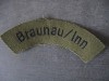 Original WW II uniform patch - Braunau / Inn 