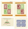 Spain - 4 sheetlets incl Pro Nerja (LCA191) 