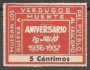 1936-37 Aniversario Muerte al Fascismo 