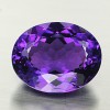 22.83ct BRILLIANT OVAL NATURAL PURPLE AMETHYST GEMSTONE 