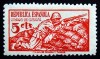 1939 ED#NE46** 5c carmín CORREO DE CAMPAÑA No expendido 