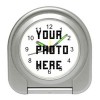 Custom Personalized Photo Travel Alarm Clock - A252 