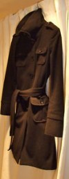 GAP Black Winter Coat - Size: M - Top Condition 