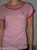 FRED PERRY LADIES STRIPE T-SHIRT SIZE UK 10 / US 6 NEW 