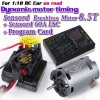 Sensord Brushless motor 8.5T and 60A ESC program card T 