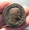 SESTERTIUS OF MAXIMINUS PIUS MAGNIFIQUE Z16 