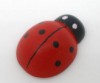 100 Painted Wood Ladybug Craft Ornament for Scrapbook 