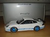 Autoart porsche 911 996 gt3 rs blanche aa 1 18