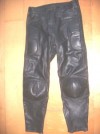 Pantalones de cuero, marca ASHMAN para moto, 