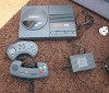 PAL Commodore Amiga CD-32 console, 2 controllers, games 