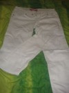 Pantalon Pitillo Blanco Bherska Talla S, 