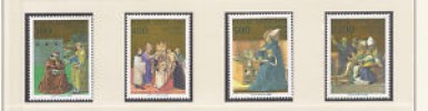 VATICANO,1987 CONVERSION OF ST. AGUSTINE 4v MNH 