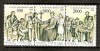 VATICANO,1988 ST. JOHN BOSCO, EDUCATOR Strip of 3v MNH 