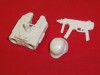 1989 Gi Joe Topside Figure Weapons Lot Backpack #34 nr 