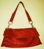 LUPO BAG Orange Leather NEW W/ OUT TAG.beautiful! 