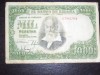 DIFICIL BILLETE DE 1.000 PTS. JOAQUIN SOROLLA  1.951-C-