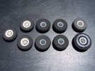 Model Airplane Wheels parts R/C Control line 