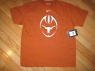 Boys Texas Longhorns Football T-Shirt size 7/8 NEW 