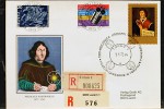 Swiss Space Cover 1973 FDC Copernik  