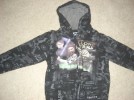 STAR WARS THE CLONE WARS BOY'S SIZE 8 HOODIE ZIP-UP 