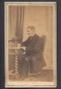 CDV Photo FRAY GERUNDIO Writer MODESTO LAFUENTE Spain 