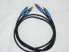 PAIR OF LINN ANALOGUE INTERCONNECT CABLES & SHARK PLUGS 