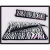 Leonardo CASE & MAT for Flat and Curling Iron! Zebra 