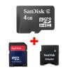 4GB San Disk MicroSD Tarjeta De Memoria 4 G Micro Sd 