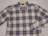 Tommy Hilfiger Mens Plaid Button Down Shirt M golf saks 