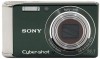 SONY DSC-W370 Green 14.1 MP Digital Camera 2GB BUNDLE 