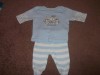 BABY BOYS 2 PIECE OUTFIT EARLY BABY TSHIRT TROUSERS 