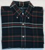 MENS RALPH LAUREN L/S BIG SHIRT PLAID DRESS SHIRT SZ M 