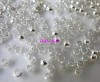 5000 pcs Silver plated rondelle crimp beads 2mm M123 