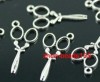 Free 15pcs tibetan silver scissors charms pendants 