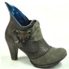 IRREGULAR CHOICE WHIMSICAL MIAOW GREY BOOTS SIZE 5 38 