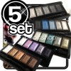 5 set 25 color eyeshadow eye shadow palettes makeup set 